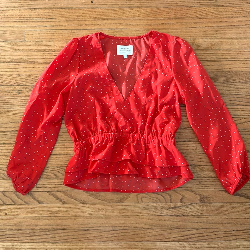 McGuire Polka Dot Top